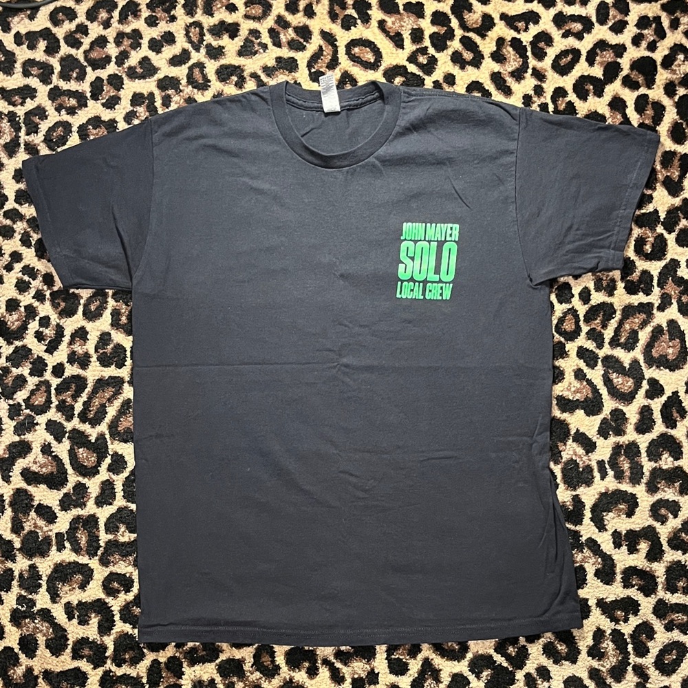 John Mayer Solo Tour Backstage Crew T-Shirt